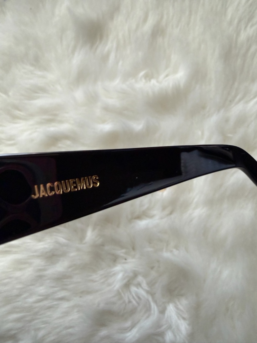 New! Jacquemus Black Frame Sunglasses with Brown Lenses - Picture 10 of 12
